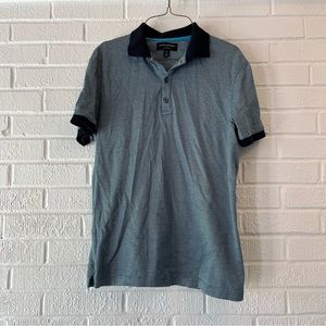 Banana Republic Stretchy Polo Navy Blue